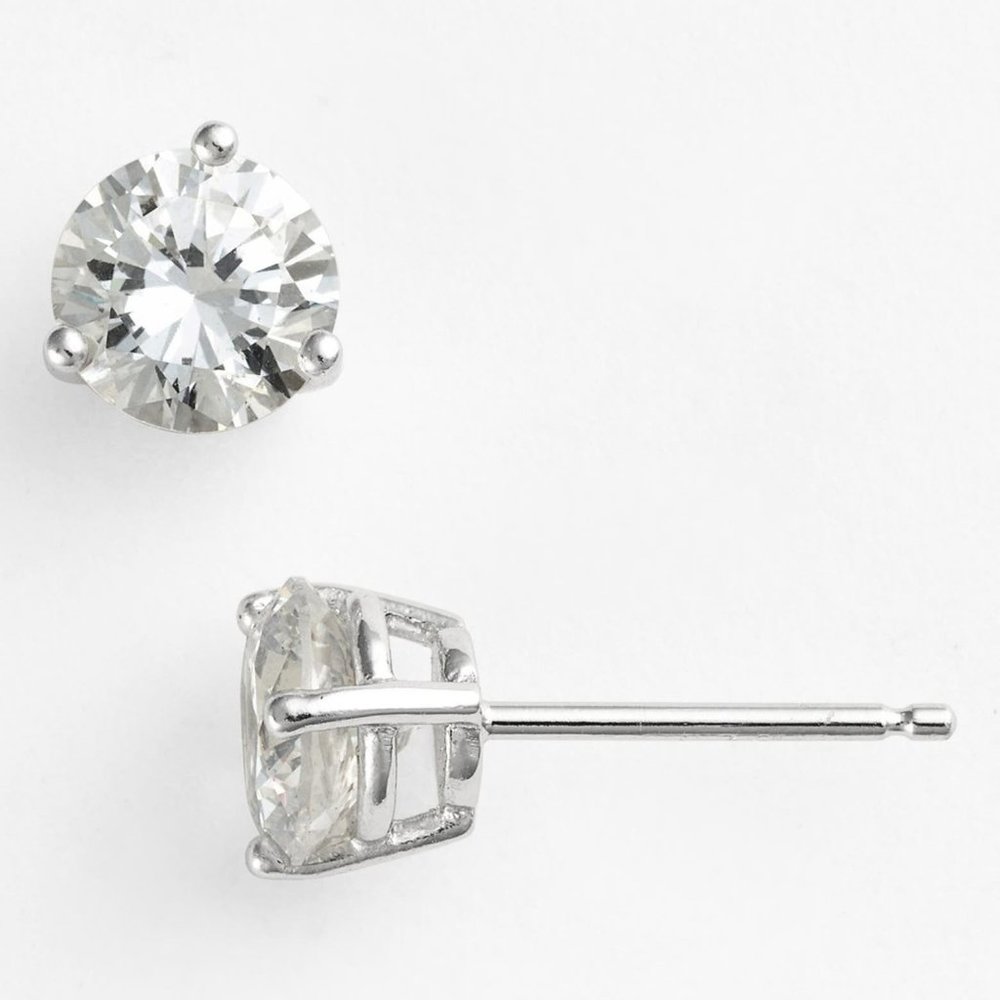 Nordstrom 2ct tw Cubic Zirconia Earrings